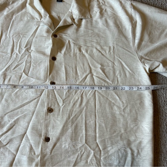 Tommy Bahama Shirt Men’s XL Hawaiian Button Up Silk Short Sleeve Aloha Classic - Picture 12 of 13